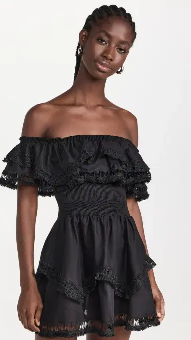 Peixoto Wyatt Dress Black | Thumbnail 2