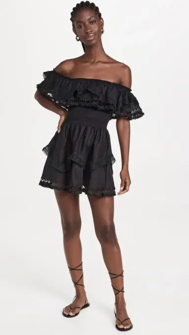 Peixoto Wyatt Dress Black | Thumbnail 5