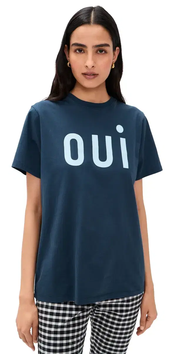 Oui Original Tee Navy