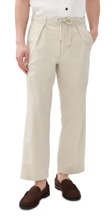 Polo Ralph Lauren Featherweight Twill Prepster Easy Pleated Pants toneware Grey | Thumbnail 1 Polo Ralph Lauren Featherweight Twill Prepster Easy Pleated Pants toneware Grey | Thumbnail 1