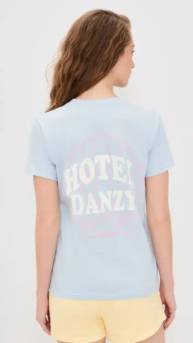 DANZY Room Service Vintage Fit Tee Blue M | Thumbnail 3