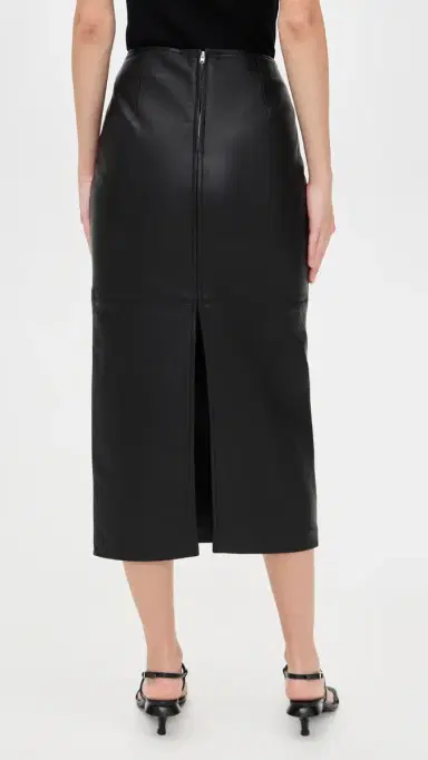 A.L.C. A. L.C. Marta Leather Skirt Black 4 | Thumbnail 3 A.L.C. A. L.C. Marta Leather Skirt Black 4 | Thumbnail 3