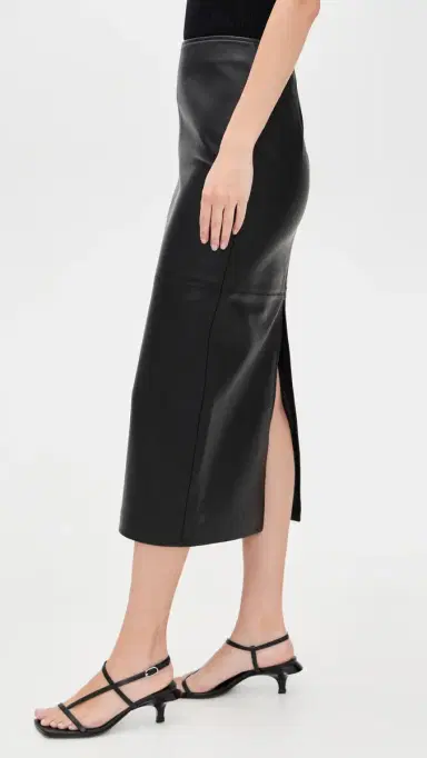 A.L.C. A. L.C. Marta Leather Skirt Black 4 | Thumbnail 4 A.L.C. A. L.C. Marta Leather Skirt Black 4 | Thumbnail 4
