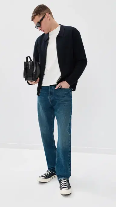 AGOLDE 90s Relaxed Straight Leg Jeans - 32 Publish 29 | Thumbnail 5