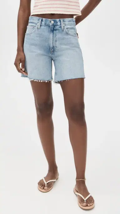 PAIGE Archie Grand Tour Long Shorts | Thumbnail 2