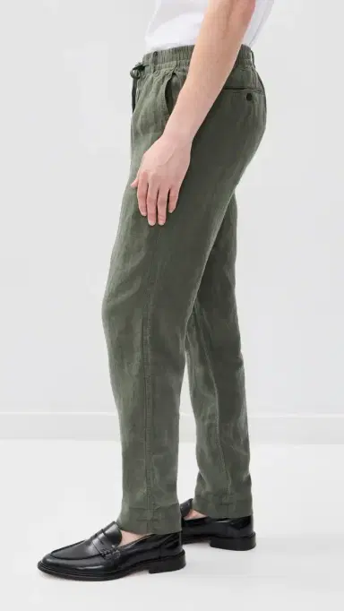 Polo Ralph Lauren Original Label Prepster Linen Pants New Olive | Thumbnail 4 Polo Ralph Lauren Original Label Prepster Linen Pants New Olive | Thumbnail 4