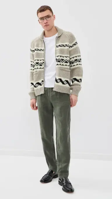 Polo Ralph Lauren Original Label Prepster Linen Pants New Olive | Thumbnail 5 Polo Ralph Lauren Original Label Prepster Linen Pants New Olive | Thumbnail 5