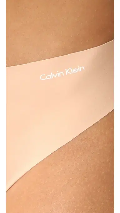 Calvin Klein Underwear Invisibles Thongs 3 Pack Light Caramel | Thumbnail 6