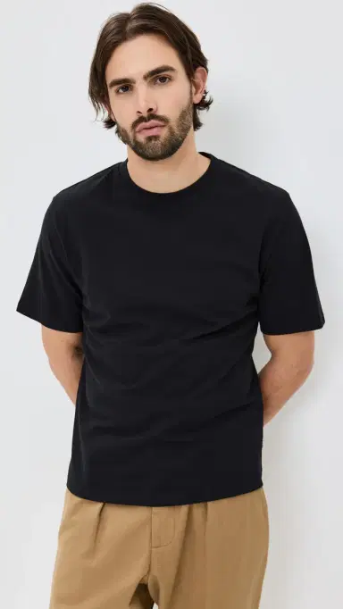 Wax London Dean Tee Black L | Thumbnail 2 Wax London Dean Tee Black L | Thumbnail 2
