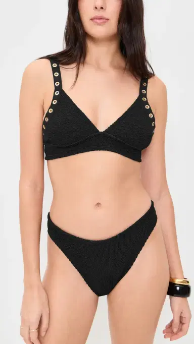 Hunza G Tessa Bikini Set Black One Size | Thumbnail 2