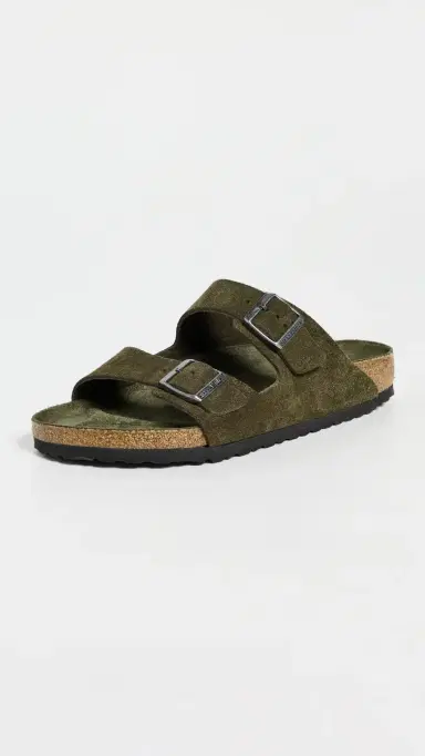 Birkenstock Arizona Soft Footbed Sandals Thyme 43 | Thumbnail 2