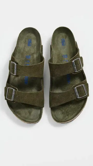 Birkenstock Arizona Soft Footbed Sandals Thyme 43 | Thumbnail 4