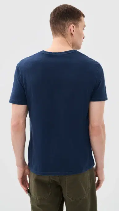 Polo Ralph Lauren Cotton Linen T-Shirt Newport Navy | Thumbnail 3 Polo Ralph Lauren Cotton Linen T-Shirt Newport Navy | Thumbnail 3