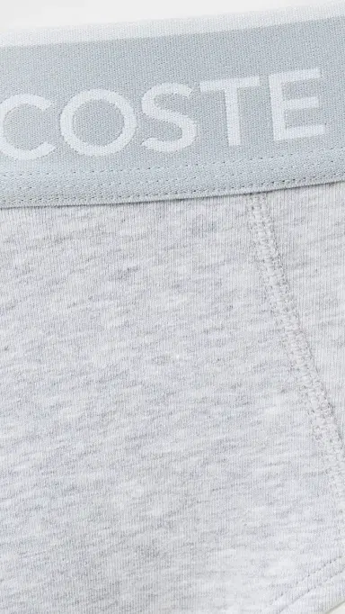 Lacoste Cotton Stretch Jersey Briefs 3 Pack Multi | Thumbnail 5 Lacoste Cotton Stretch Jersey Briefs 3 Pack Multi | Thumbnail 5