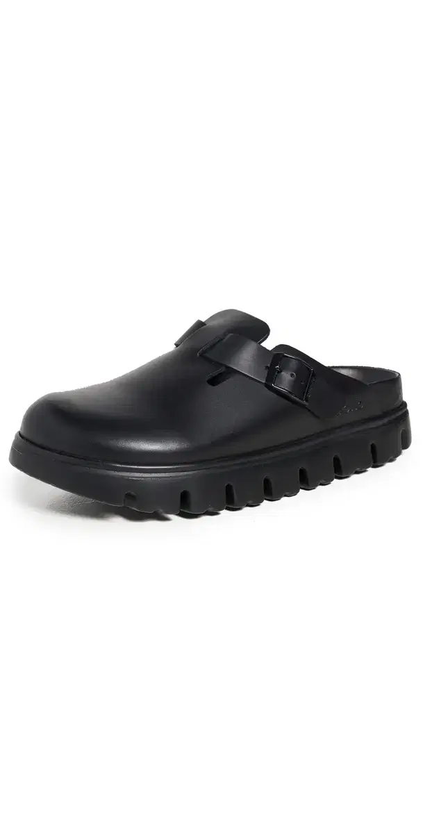 Boston Chunky Exquisite Clogs Black
