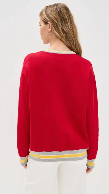 Terez Chiefs Crew Neck Sweater Chiefs Red | Thumbnail 3