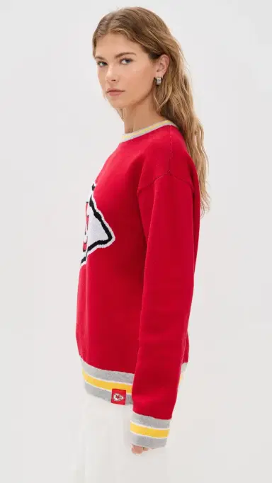 Terez Chiefs Crew Neck Sweater Chiefs Red | Thumbnail 4