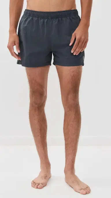 AUTO-REPLY Solid Sebastian Swim Trunks 4 Granite L | Thumbnail 2