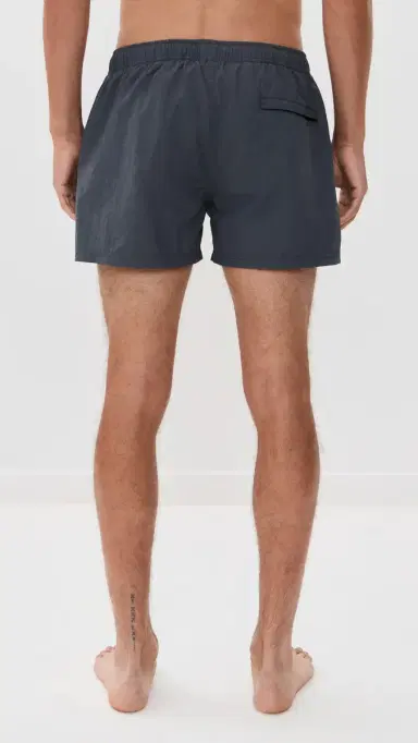 AUTO-REPLY Solid Sebastian Swim Trunks 4 Granite L | Thumbnail 3