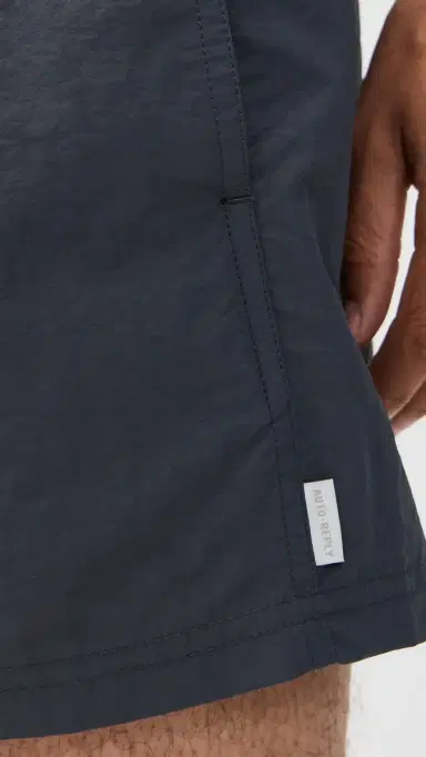 AUTO-REPLY Solid Sebastian Swim Trunks 4 Granite L | Thumbnail 6