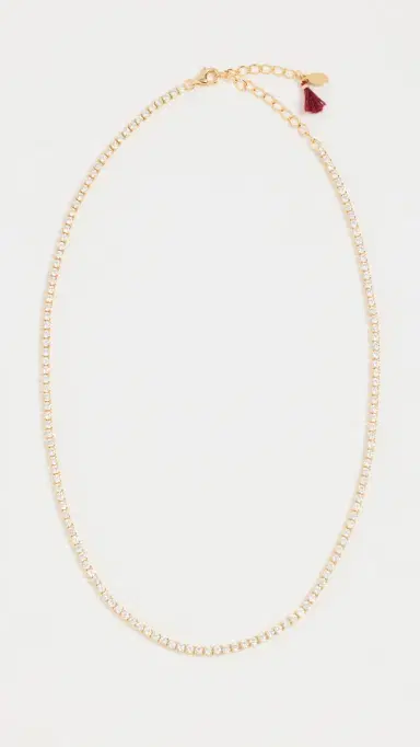 Shashi Everyday Tennis Necklace | Thumbnail 2