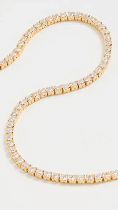 Shashi Everyday Tennis Necklace | Thumbnail 4