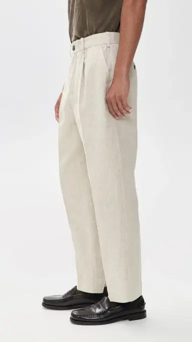 Wax London Aubyn Linen Trousers Natural | Thumbnail 4 Wax London Aubyn Linen Trousers Natural | Thumbnail 4