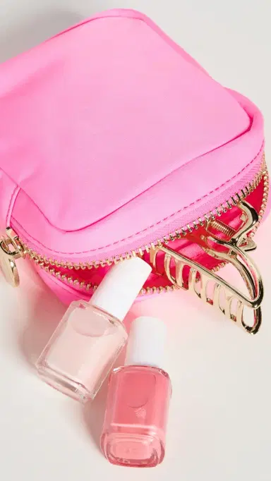 Stoney Clover Lane Classic Mini Pouch Bubble Gum One Size | Thumbnail 4