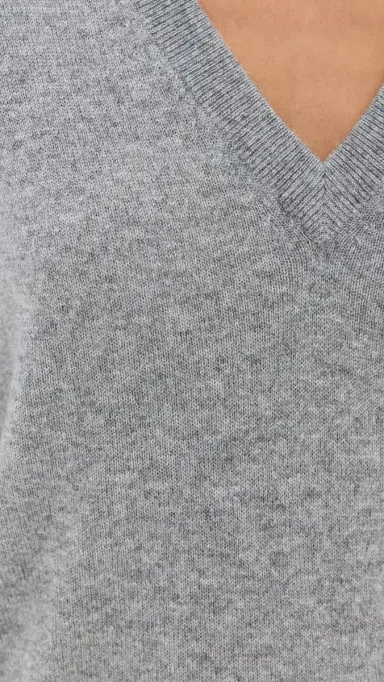 Jenni Kayne Flynn Cashmere Sweater Grey | Thumbnail 6