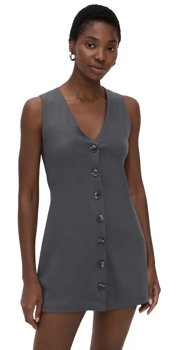 LE BOP Penny Dress Gunmetal