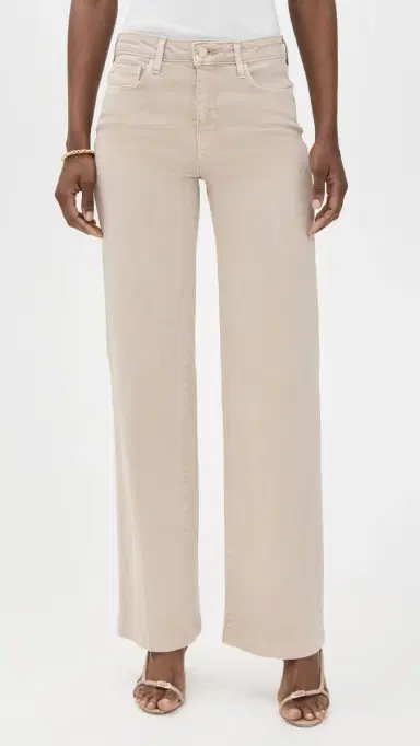 L'Agence Scottie High Rise Wide Leg Jeans Biscuit 32 | Thumbnail 2 L'Agence Scottie High Rise Wide Leg Jeans Biscuit 32 | Thumbnail 2