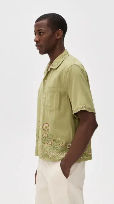 Corridor Augusta Camp Shirt Olive | Thumbnail 4 Corridor Augusta Camp Shirt Olive | Thumbnail 4