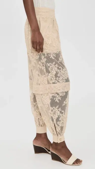 Zimmermann Luna Lace Balloon Pants Cream | Thumbnail 4 Zimmermann Luna Lace Balloon Pants Cream | Thumbnail 4