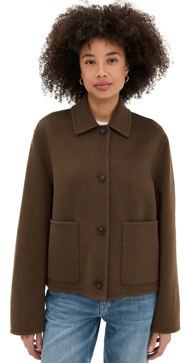 Cash Wool hort Jacket Hazelnut