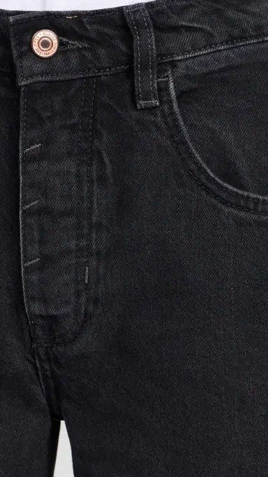 Free People We The Free Good Luck Mid-Rise Barrel Jeans Soundwave 30 | Thumbnail 6