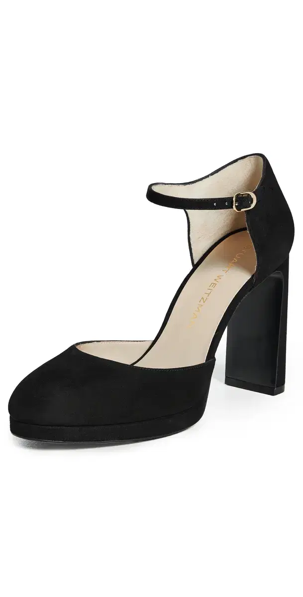 Babette Platform Pumps Black