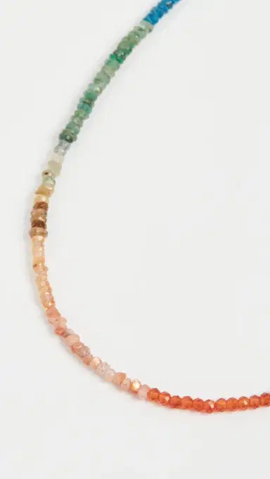 SHASHI Aisha Necklace Rainbow One Size | Thumbnail 4
