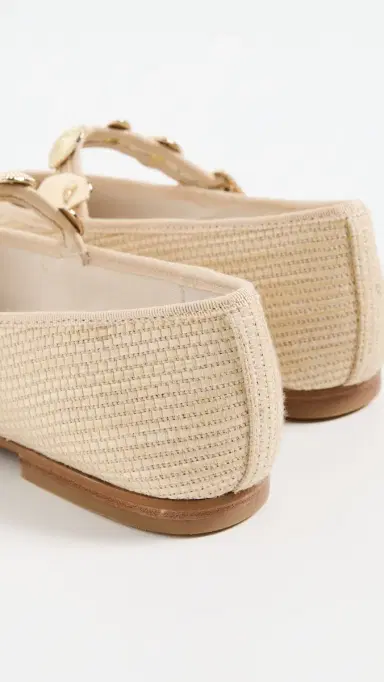 Dolce Vita Relan Flats LT Natural Raffia | Thumbnail 4