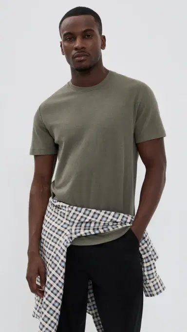 NN07 Clive Textured Tee | Thumbnail 2