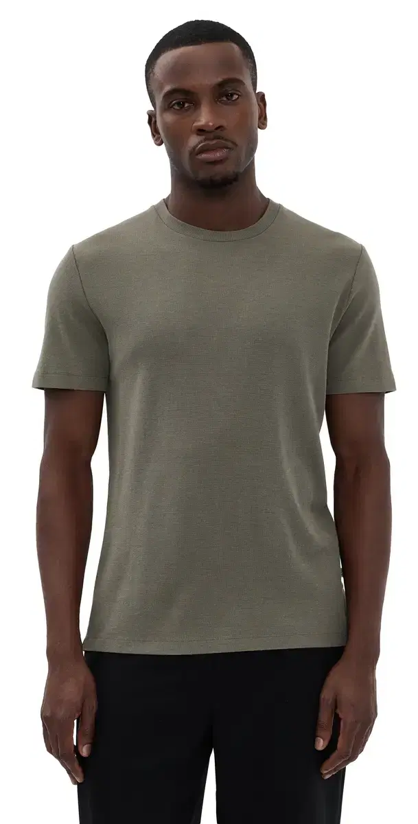NN07 Clive Textured Tee Capers