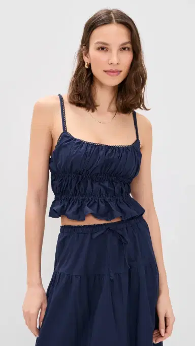 Peixoto Amelia Top Navy L | Thumbnail 2