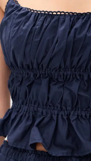 Peixoto Amelia Top Navy L | Thumbnail 6