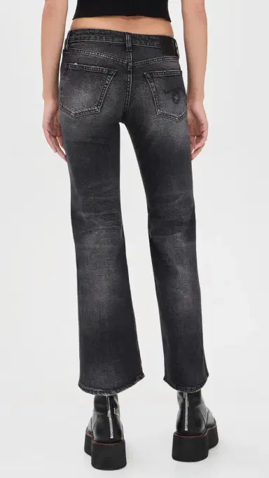 R13 Joan Cropped Flare Jeans | Thumbnail 3 R13 Joan Cropped Flare Jeans | Thumbnail 3