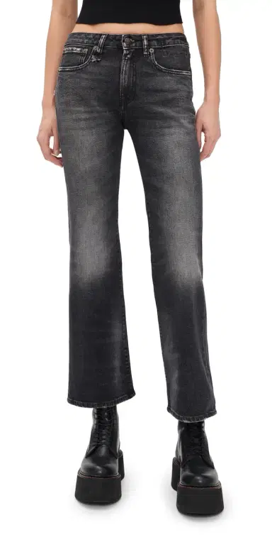 R13 Joan Cropped Flare Jeans | Thumbnail 1 R13 Joan Cropped Flare Jeans | Thumbnail 1