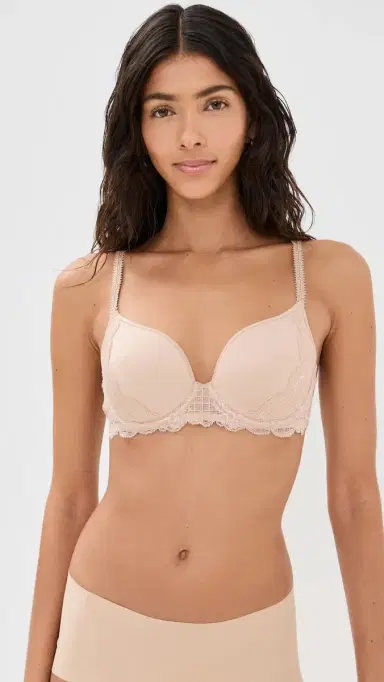Simone Pérèle Reve 3D Plunge Bra Nude | Thumbnail 2