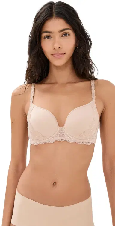 Simone Pérèle Reve 3D Plunge Bra Nude | Thumbnail 1