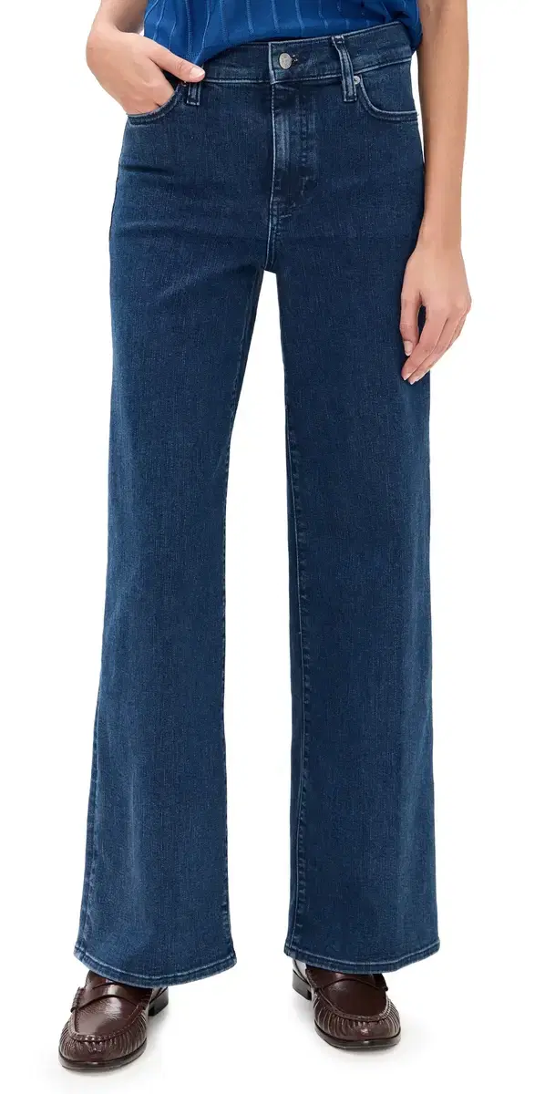 FRAME Le Slim Palazzo Jeans Loner