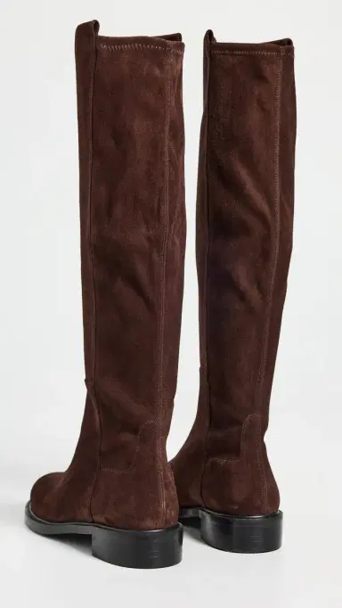 Stuart Weitzman 00 Gisele Knee-High Boots Walnut/Walnut/Black | Thumbnail 4 Stuart Weitzman 00 Gisele Knee-High Boots Walnut/Walnut/Black | Thumbnail 4