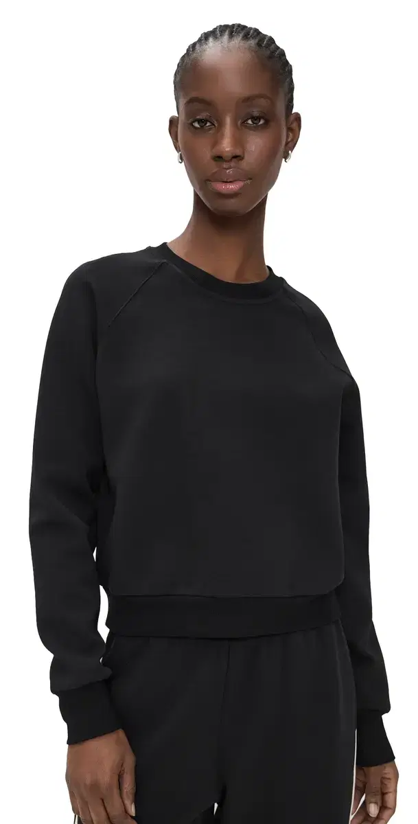 Lucia Travel Raglan Sweatshirt True Black