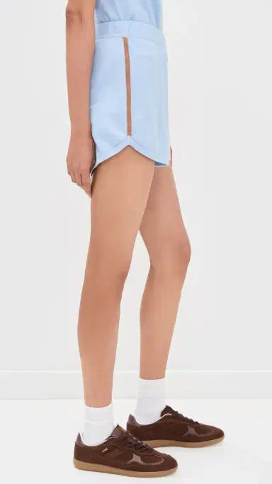 LE BOP Track Shorts Pale Blue | Thumbnail 5